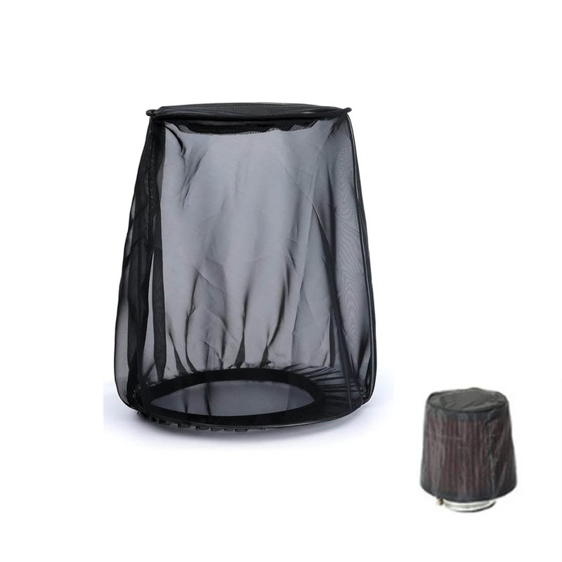 TCMI Air Filter Cover for Car Cold Air Intake Filter Cover Wrap Dustproof  Air Intake Filter Sock Cover for Harley Touring  Universal for High Flow Air Intake Filters (S) - Image 1
